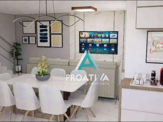 Sobrado à venda, 135 m² por R$ 700.000,01 - Vila Pinheirinho - Santo André/SP