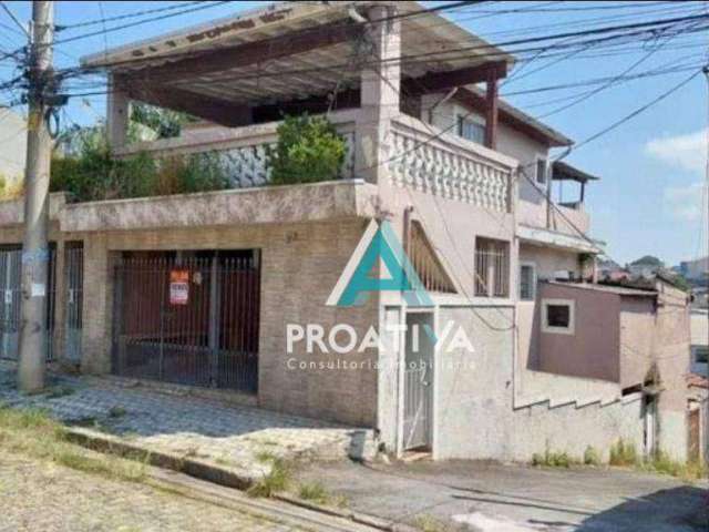 Casa com 2 dormitórios à venda, 234 m² - Vila Linda - Santo André/SP