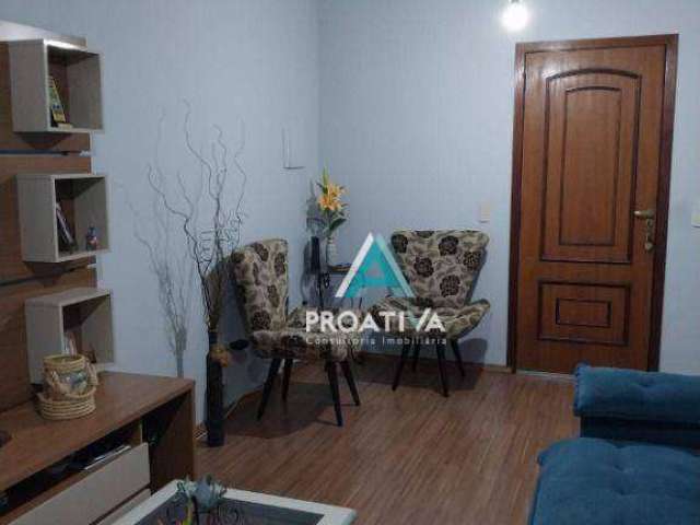 Apartamento com 3 dormitórios, 78 m² - venda ou aluguel - Vila Valparaíso - Santo André/SP