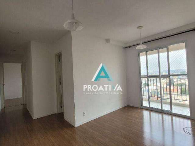 Apartamento com 2 dormitórios, 54 m² - venda por R$ 400.000,00 ou aluguel por R$ 2.415,50/mês - Vila Eldízia - Santo André/SP