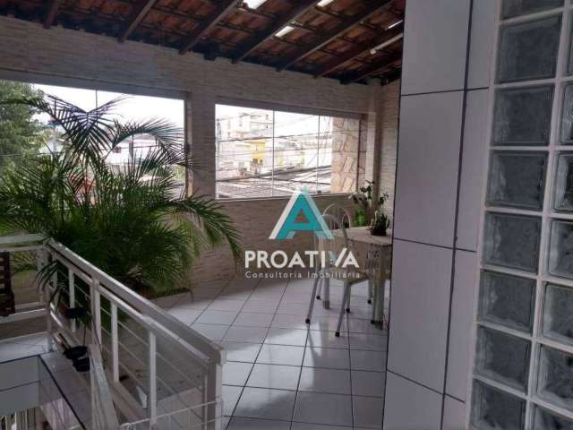 Casa com 2 dormitórios à venda, 209 m² - Vila Luzita - Santo André/SP