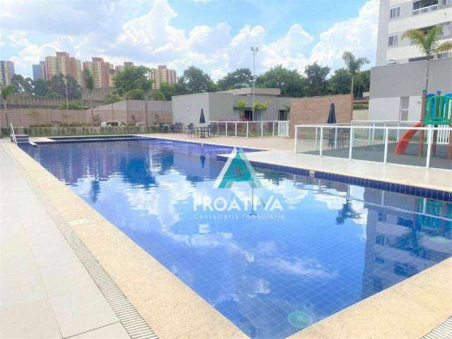 Apartamento com 2 dormitórios à venda, 50 m² - Vila Metalúrgica - Santo André/SP