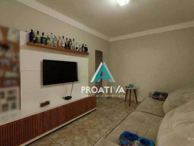 Sobrado com 3 dormitórios à venda, 160 m²  - Jardim Cambuí - Santo André/SP