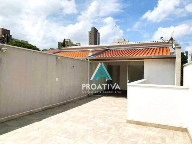 Cobertura com 2 dormitórios à venda, 120 m² - Campestre - Santo André/SP