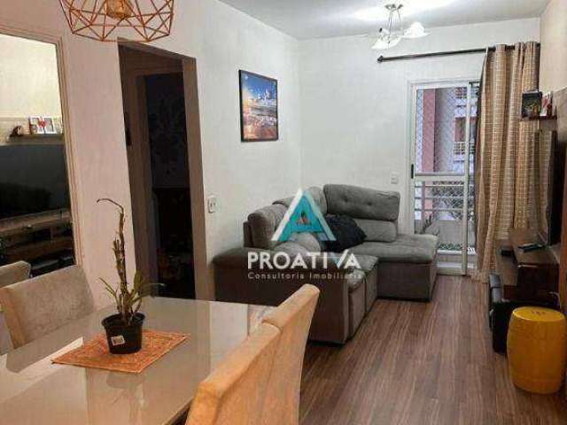 Apartamento com 3 dormitórios para alugar, 58 m² - Casa Branca - Santo André/SP