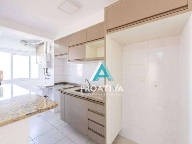 Apartamento com 3 dormitórios para alugar, 75 m² por R$ 4.223,00/mês - Parque das Nações - Santo André/SP