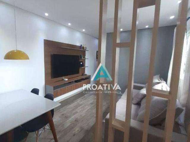 Apartamento com 2 dormitórios à venda, 50 m² por R$ - Parque Novo Oratório - Santo André/SP