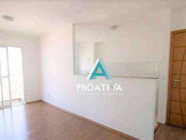 Apartamento com 2 dormitórios à venda, 50 m² - Utinga - Santo André/SP