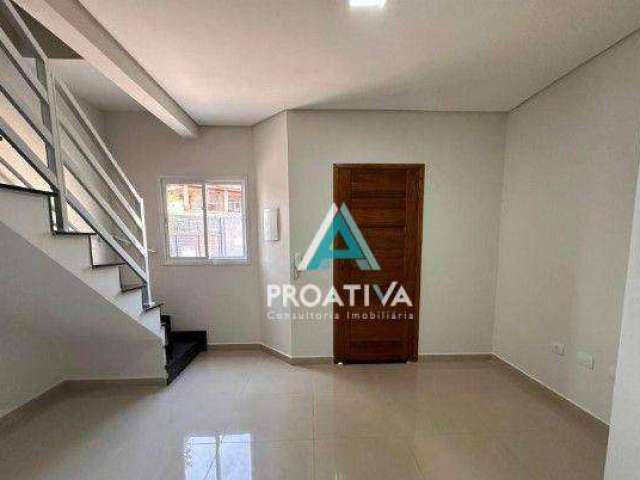 Sobrado com 2 dormitórios à venda, 50 m² - Parque Novo Oratório - Santo André/SP