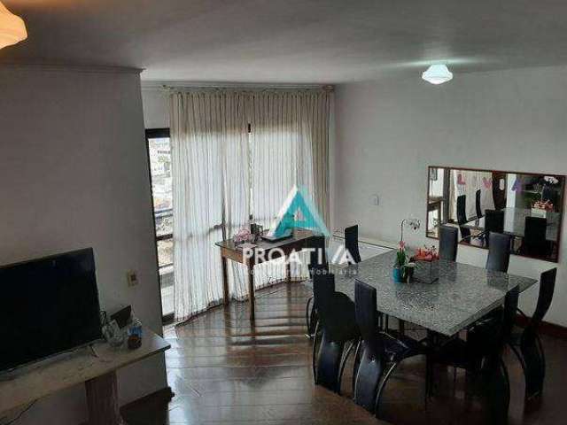 Apartamento com 3 dormitórios à venda, 148 m²- Vila Vilma - Santo André/SP