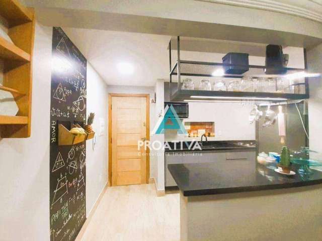 Apartamento com 2 dormitórios à venda, 61 m² por R$ 555.000,00 - Vila Leopoldina - Santo André/SP