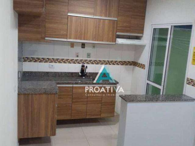 Apartamento com 2 dormitórios à venda, 50 m²- Parque Industriário - Santo André/SP