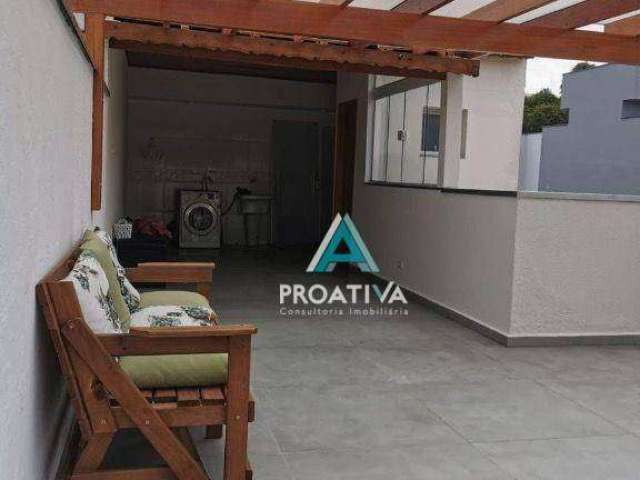 Cobertura com 3 quartos à venda, 168 m² por R$ 680.000 - Santa Maria - Santo André/SP