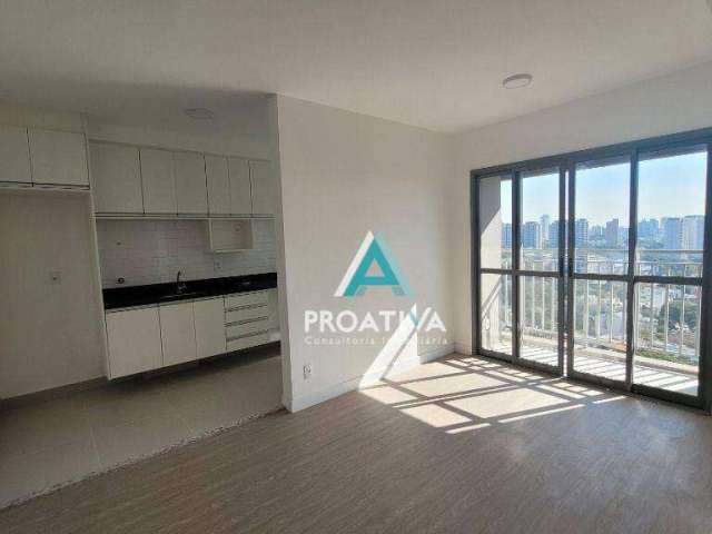 Apartamento com 2 dormitórios para alugar, 60 m² - Vila Assunção - Santo André/SP