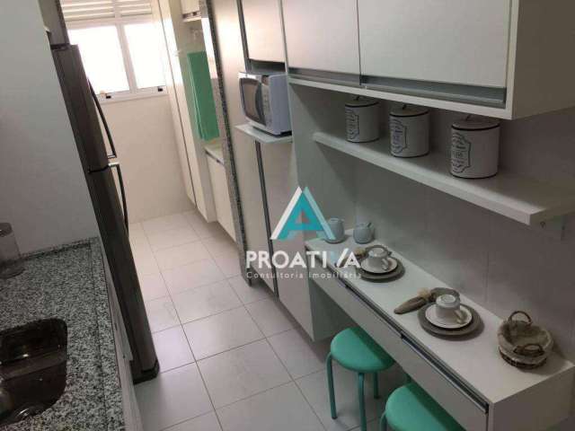 Apartamento com 3 dormitórios à venda, 86 m² - Vila Alzira - Santo André/SP