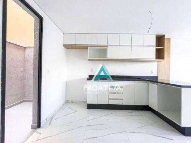 Sobrado com 3 dormitórios à venda, 150 m² - Campestre - Santo André/SP