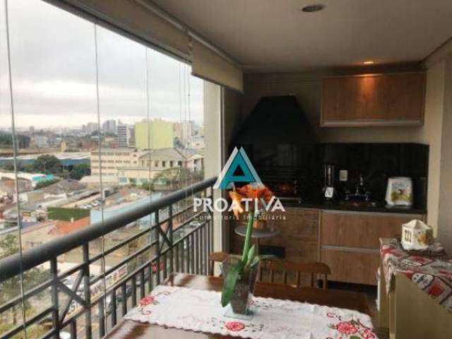 Apartamento, 133 m² - venda por R$ 2.970.000,00 ou aluguel por R$ 11.185,28/mês - Jardim - Santo André/SP