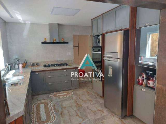 Sobrado com 3 dormitórios à venda, 221 m² - Jardim Vila Rica - Santo André/SP