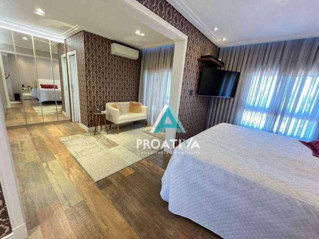 Apartamento com 3 dormitórios à venda, 205 m² - Vila Boa Vista - Santo André/SP