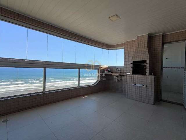 Apartamento com 3 dorms, vista mar e lazer completo, Aviação, Praia Grande - R$ 850 mil