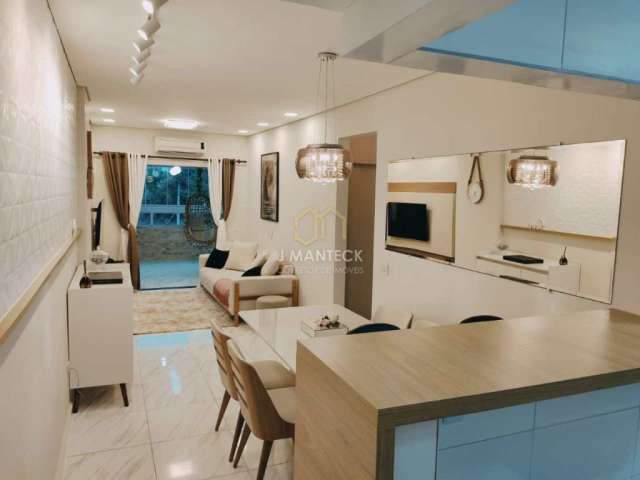 Apartamento com 2 dorms, decorado, Caiçara, Praia Grande - R$ 550 mil