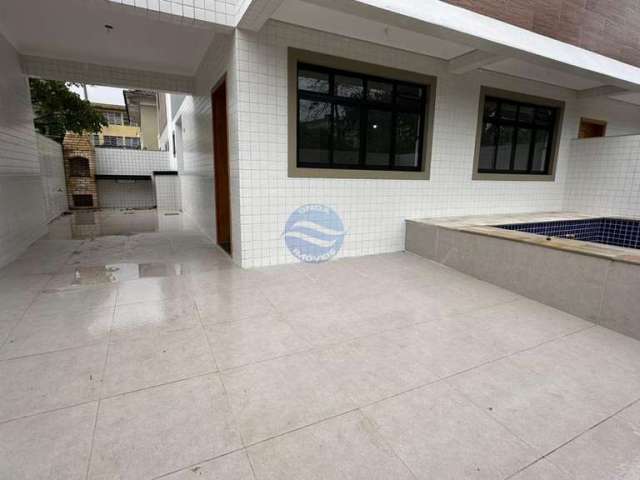 Casa de esquina a venda na Vila Belmiro Santos com piscina