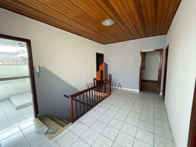 Casa com 4 dormitórios para alugar, 82 m² por R$ 2.615,00/mês - Vila Pires - Santo André/SP
