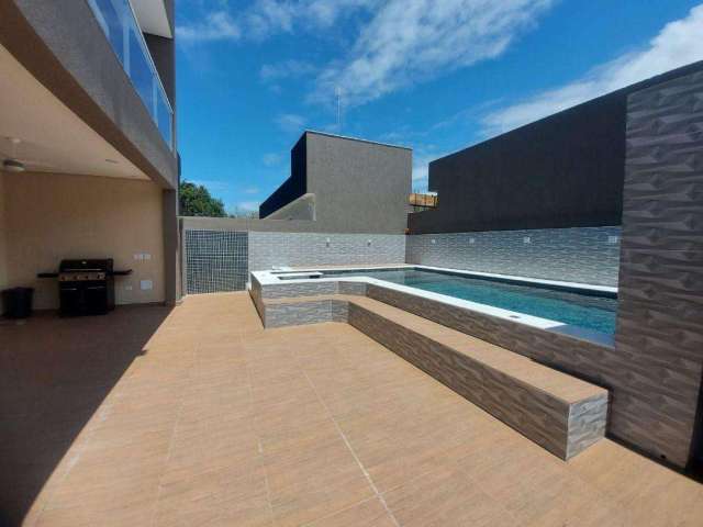 Casa para Venda em Itanhaém, Jardim Guacyra, 4 dormitórios, 4 suítes, 5 banheiros, 5 vagas