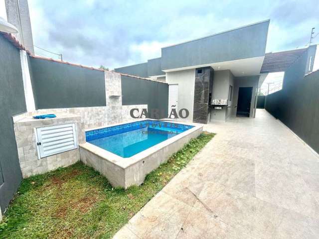 Casa com 2 quartos à venda na Avenida Monteiro Lobato, 8202, Balneário Campos Eliseos, Itanhaém, 76 m2 por R$ 389.000