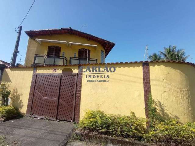 Casa com 7 quartos à venda na Avenida Monteiro Lobato, 8202, Balneario Santa Eugenia, Mongaguá, 209 m2 por R$ 415.000