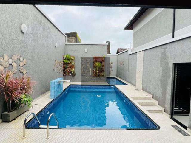 Casa em condomínio fechado com 2 quartos à venda na Avenida Professor Daijiro Matsuda, 540, Balneário Maracanã, Praia Grande, 54 m2 por R$ 350.000