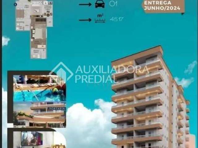 Apartamento com 1 quarto à venda na Rua Panamá, 489, Guilhermina, Praia Grande, 51 m2 por R$ 310.000