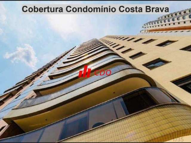 Cobertura Duplex a venda com 4 dormitórios sendo 3 suítes,sala para 3 ambientes,5 vagas,útil de 335 m²