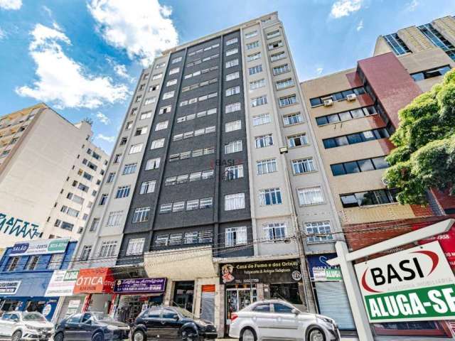 Apartamento com 1 quarto para alugar na Rua Desembargador Westphalen, 265, Centro, Curitiba, 24 m2 por R$ 850