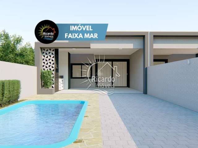 Casa com 3 quartos à venda na Avenida Mauá, s/n, Balneário Leblon, Pontal do Paraná, 135 m2 por R$ 749.000