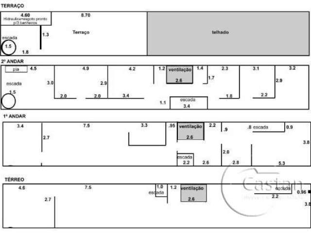 Casa com 10 quartos à venda na Rua Toledo Barbosa, --, Mooca, São Paulo, 360 m2 por R$ 1.200.000