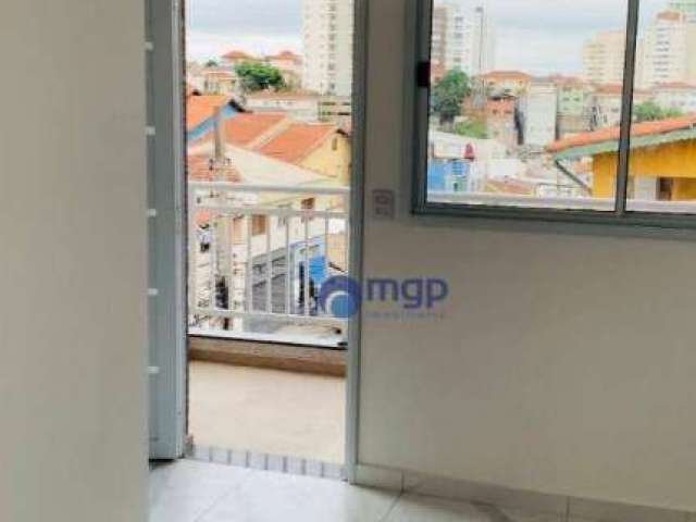 Apartamento de 1 dormitório com 35 m² a 800 metros do metrô Parada Inglesa. Ensolarado, arejado e com privacidade.