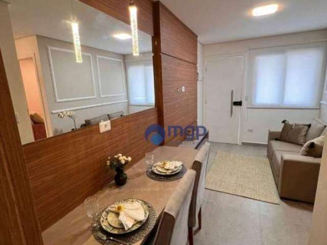 Apartamento com 2 dormitórios à venda, 42 m² - Vila Isolina Mazzei