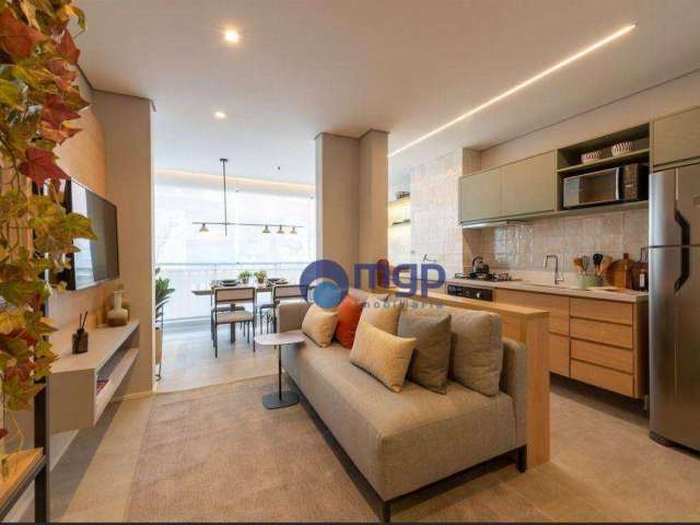 Apartamento com 2 dormitórios à venda, 52 m² por R$ 550.000,00 - Belenzinho - São Paulo/SP