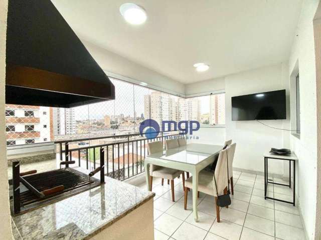 Apartamento com 3 quartos e varanda gourmet, à venda na Vila Maria - 79 m² - São Paulo/SP