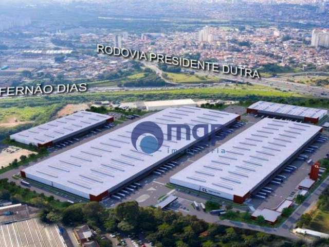 Galpão em Condomínio para Alugar às Margens da Rodovia Dutra! R$ 38/m² - 16.822 m² - São Paulo/SP