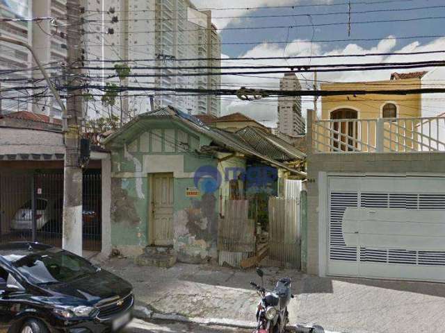 Terreno à venda, 130 m² por R$ 690.000,00 - Tatuapé - São Paulo/SP