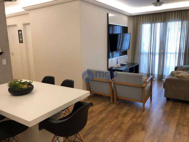 Apartamento com 3 dormitórios à venda, 77 m² por R$ 510.000,00 - Santana - São Paulo/SP