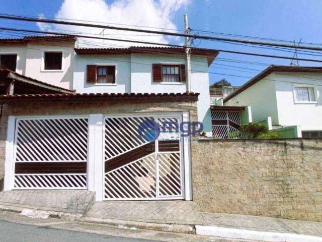 Sobrado com 3 dormitórios à venda, 121 m² por R$ 630.000,00 - Tremembé - São Paulo/SP