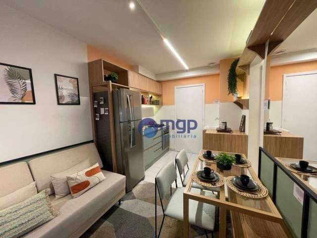 Apartamento com 2 dormitórios à venda, 32 m² a partir de R$ 159.000 - Parque Novo Mundo