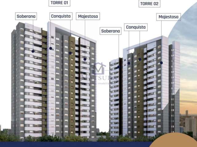 Ap 2 dorms, suite, varanda e hooby box na vila industriasl