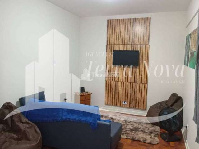 Apartamento 01 dorm. mobiliado c/ vaga, p/ locação definitiva, ocian, praia grande sp.