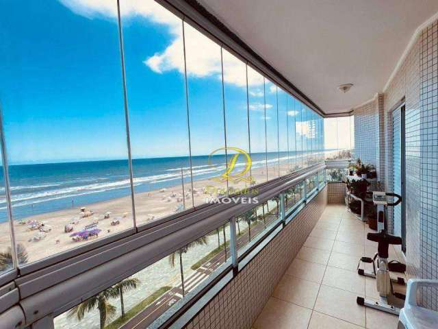 Apartamento com 3 dormitórios à venda, 103 m² por R$ 700.000,00 - Caiçara - Praia Grande/SP