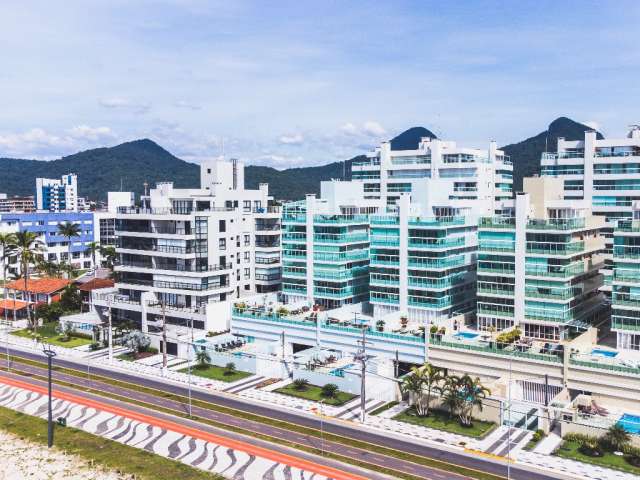 Apartamento Frente Mar com Sacada Gourmet na Praia Brava de Caiobá