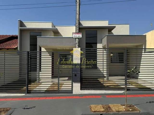 Casa à venda 3 quartos sendo um deles suíte e churrasqueira no Jd. Noroeste zona oeste de Londrina,